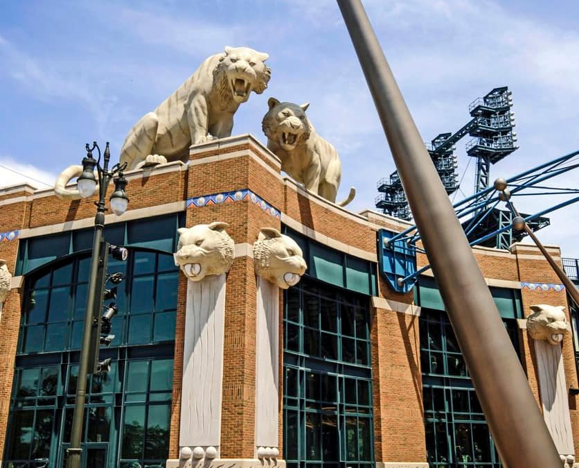 Comerica Park Limestone Cleaning Company