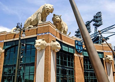 Comerica Park Limestone Cleaning Company