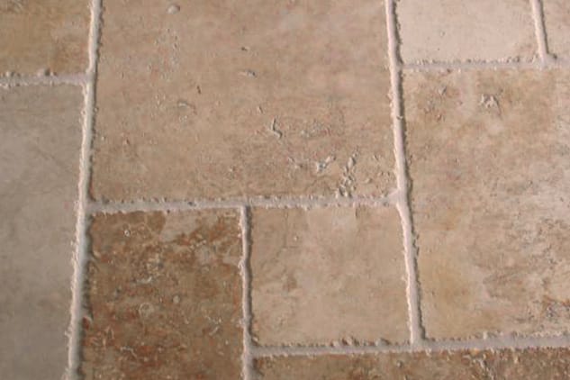 Travertine repair refinish